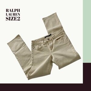 Ralph Lauren Beige Denim Size 2